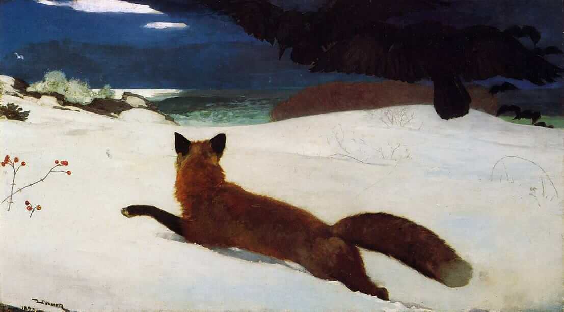Fox Hunt, 1893 by Winslow Homer