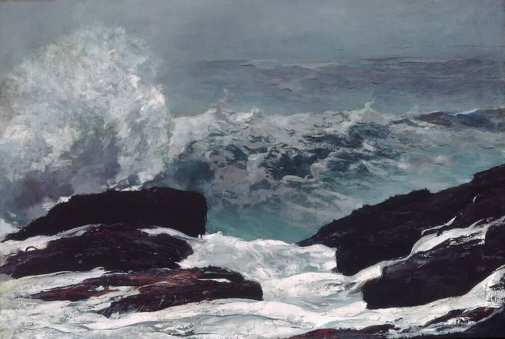 Maine Coast, 1896 by Winslow Homer