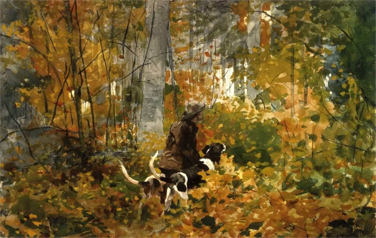 On the Trail, 1892 by Winslow Homer