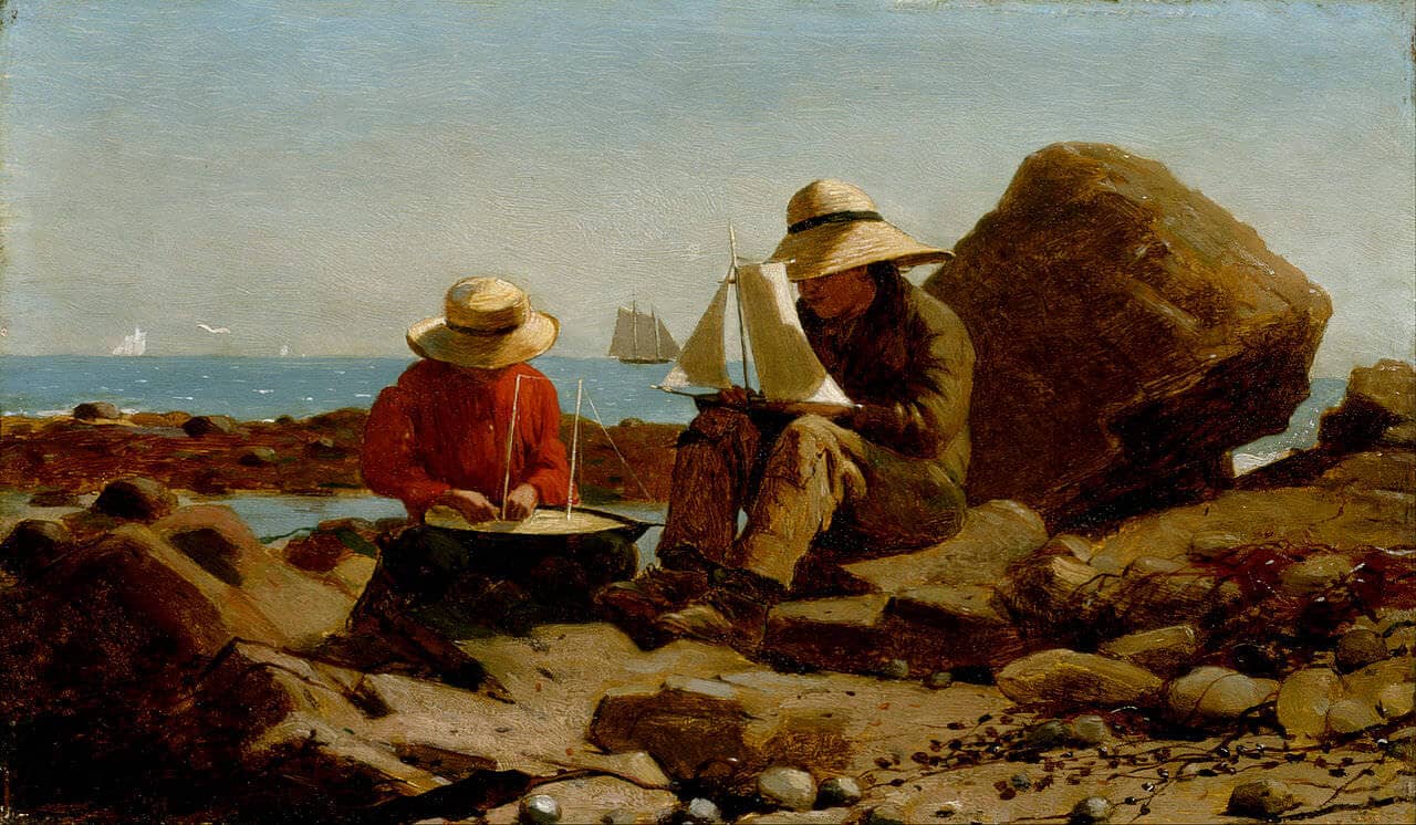 The Boat Builders, 1873 by Winslow Homer