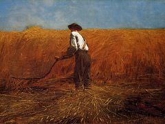 The Veteran in a New Field, 1865 by Winslow Homer